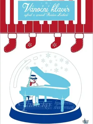 Značkový Vánoční klavír